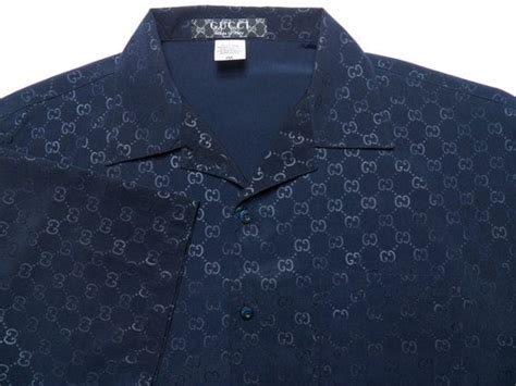 gucci mens short-sleeved shirt|xxl gucci shirts.